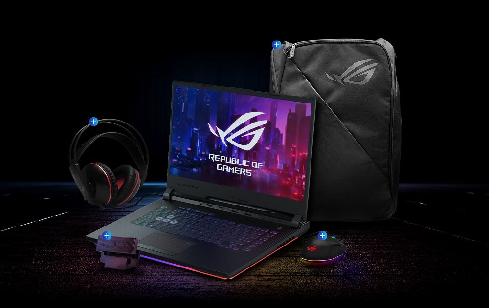 Laptop ASUS Rog Strix G - design 