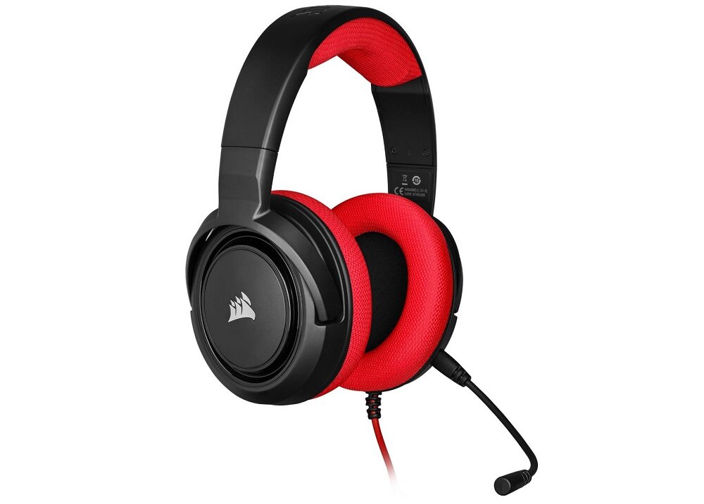 Słuchawki CORSAIR HS35 - wysokiej jakości przetworniki doskonałe odwzorowanie dźwięku