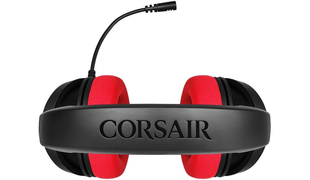 Słuchawki CORSAIR HS35 - wbudowany regulator głośności