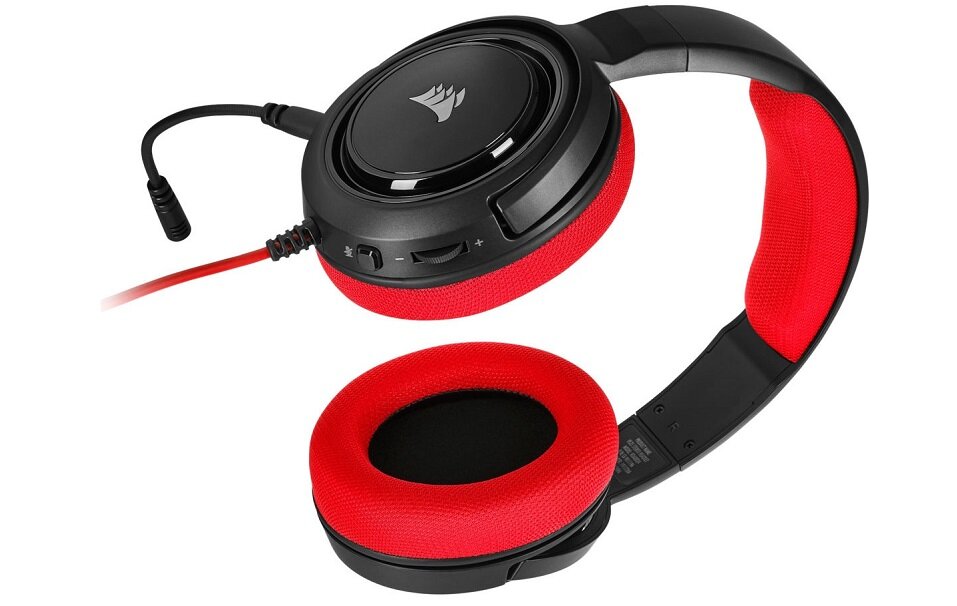 Słuchawki CORSAIR HS35 - złącze mini Jack 3,5 mm.