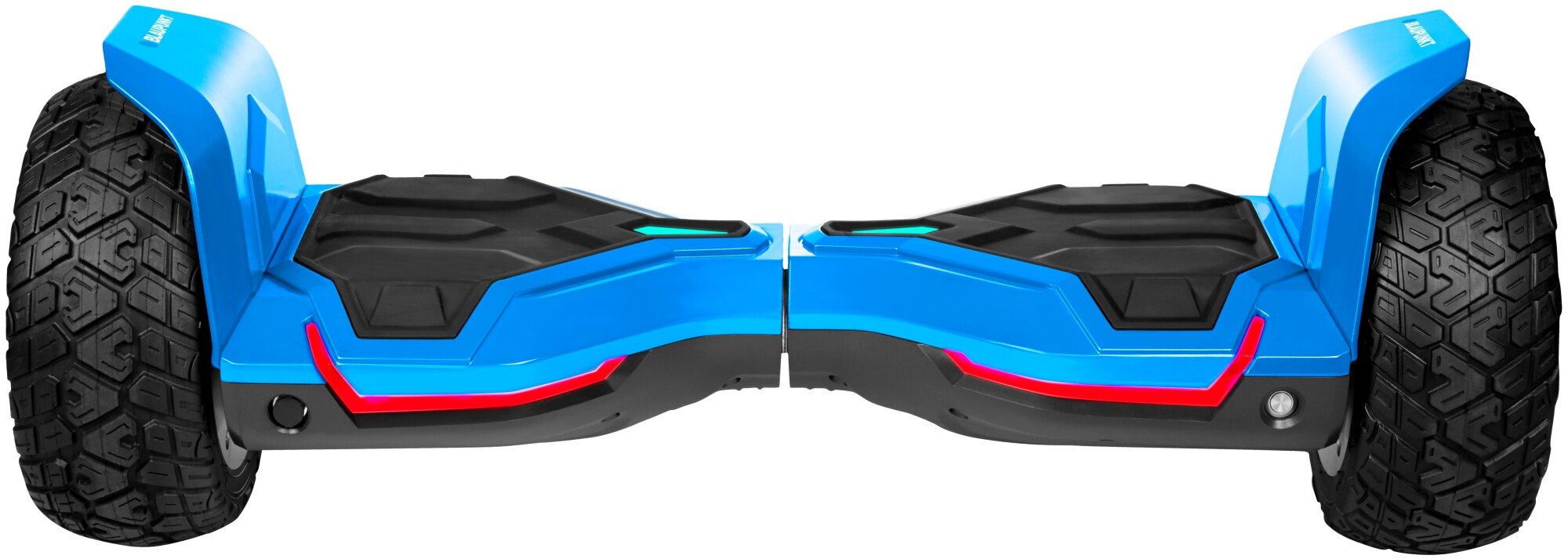 Deskorolka elektryczna hoverboard BLAUPUNKT EHB608BL Zielono-czarny wyglad front bok silnik moc predkosc
