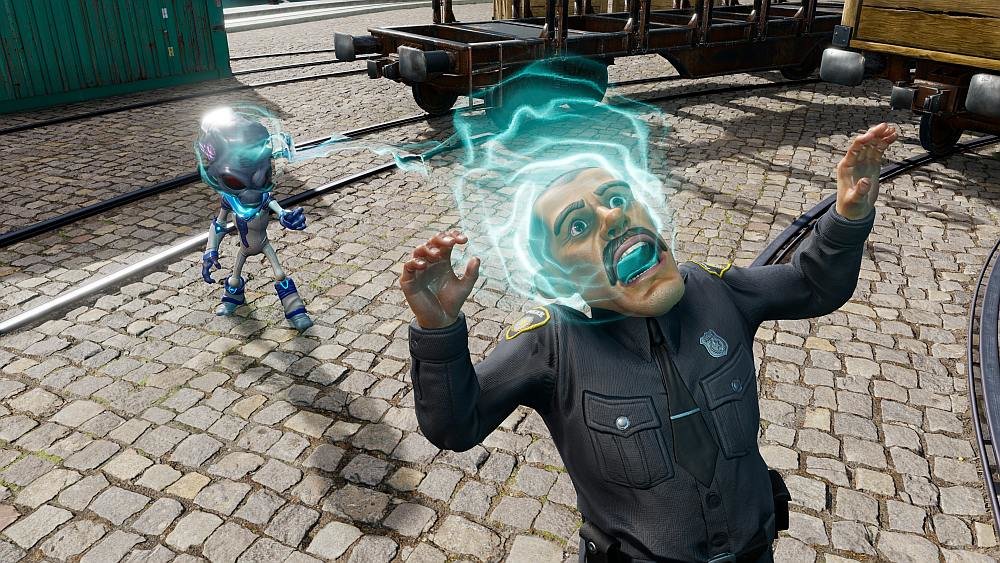 Destroy All Humans! Gra cenega koch media thq cechy