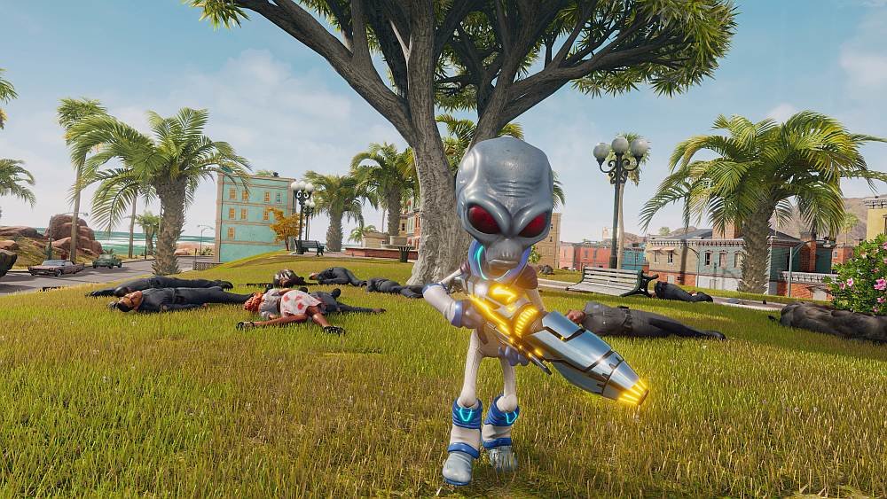 Destroy All Humans! Gra cenega koch media thq opis funkcje cechy