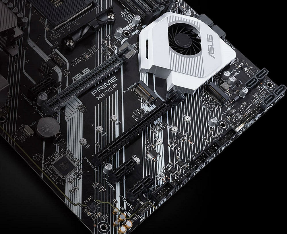 Płyta główna ASUS Prime X570-P - chlodzenie