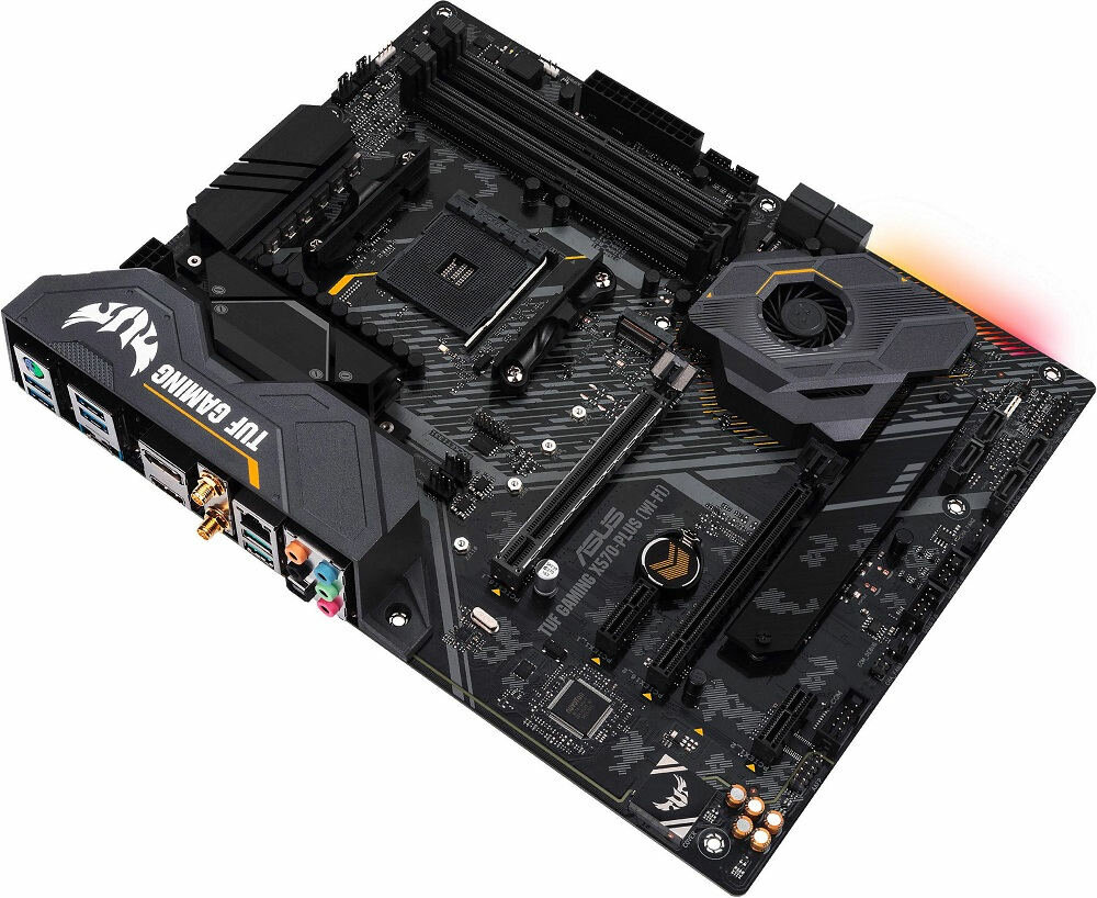 Płyta główna ASUS Tuf Gaming X570 Plus (Wi-Fi) - jakosc wykonania