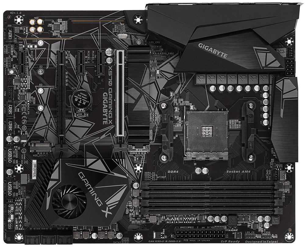 Płyta główna GIGABYTE X570 GAMING X wydajność komunikacja AMD StoreMI złącze PCI Express 4.0