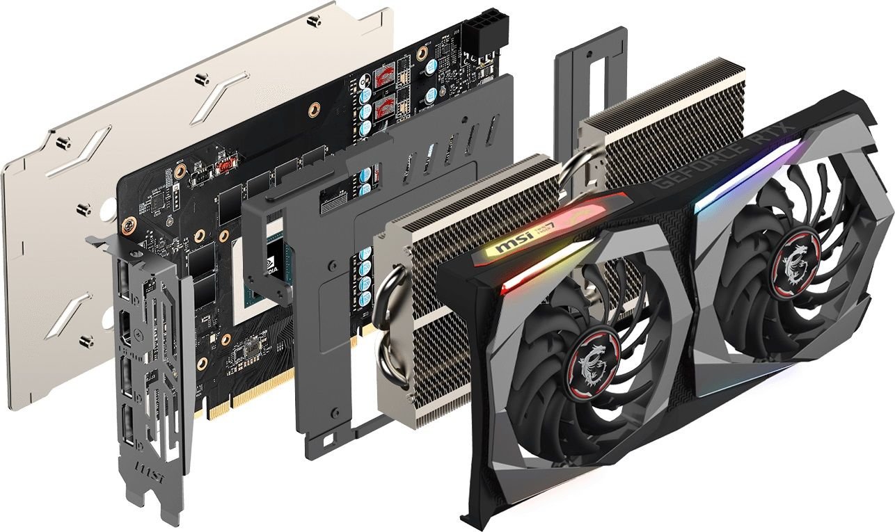 Karta graficzna MSI GeForce RTX 2060 Super Gaming X 8GB - ZERO FROZR