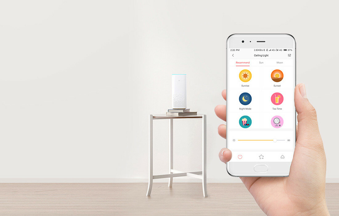 Plafon YEELIGHT YLXD17YL asystent glosowy bluetooth