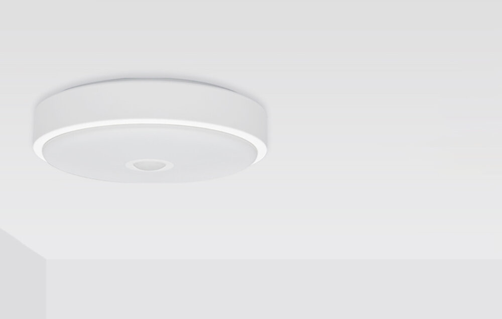 Plafon YEELIGHT YLXD09YL do oświetlenia korytarza przedpokoju średnica 25 cm konstrukcja odporna na owady wbudowane dwa sensory automatycznie włączają lampę