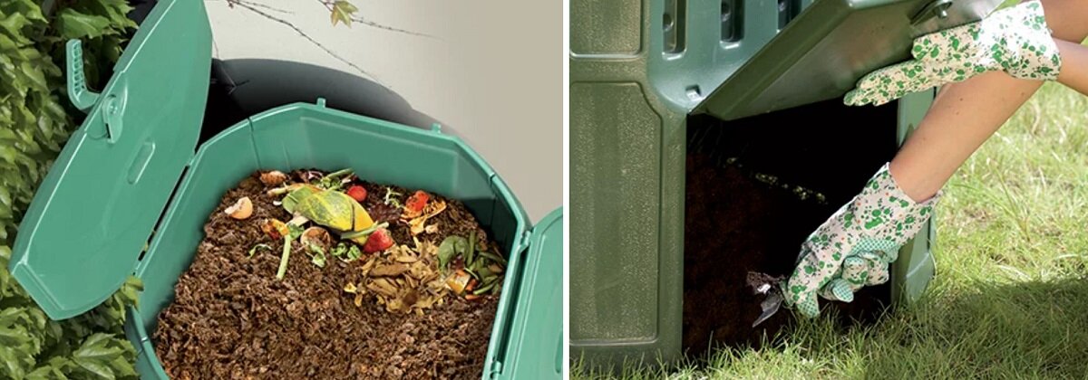 Kompostownik PROSPERPLAST Compothermo ekologiczne rozwiązanie recykling organiczny łatwe użytkowanie zastosowanie