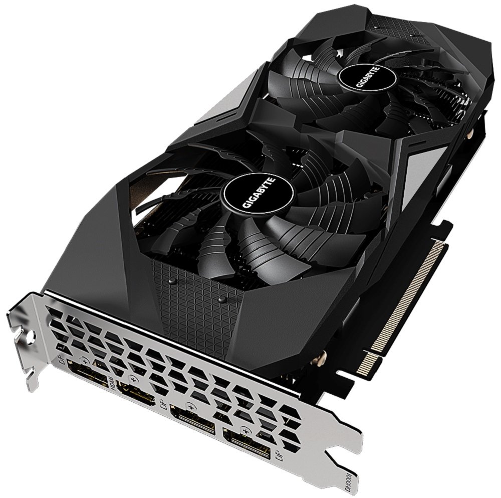 Karta Graficzna Gigabyte Geforce RTX 2060 Super Windforce OC 8 GB kontrukcja trójkątna krawędź wentylator