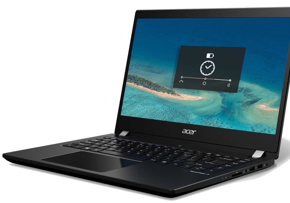 Laptop ACER TravelMate X3 - praca baterii
