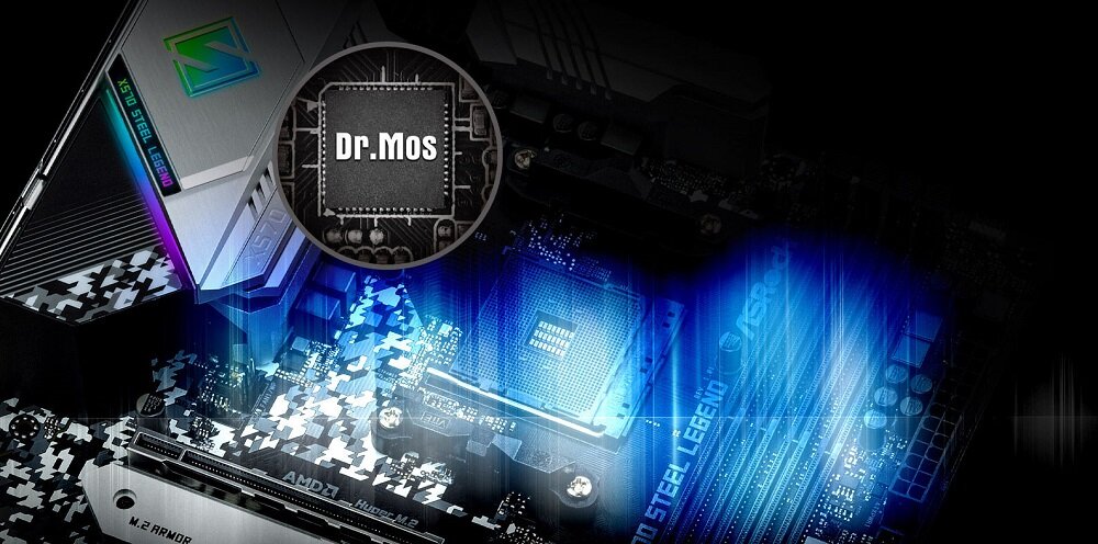 Płyta główna ASROCK X570 Steel Legend - Efektywność termiczna