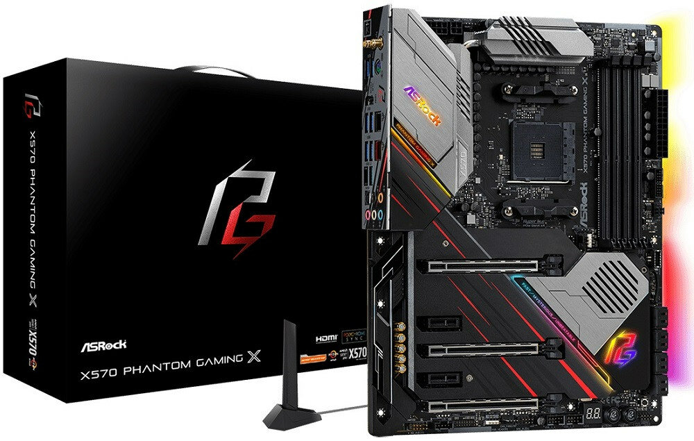Płyta główna ASROCK X570 Phantom Gaming X - baza dla komputera