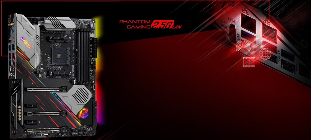 Płyta główna ASROCK X570 Phantom Gaming X - maksymalna produktywnosc