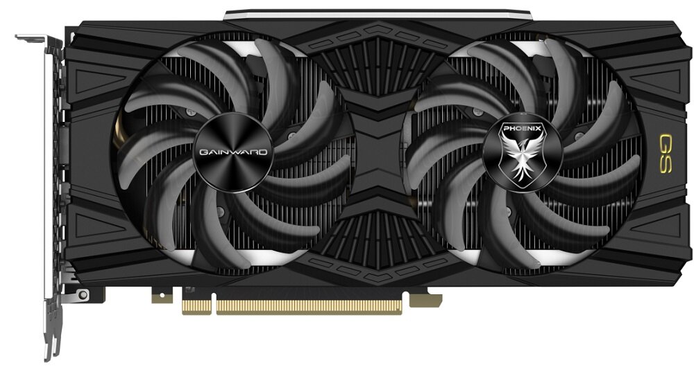 Karta graficzna GAINWARD GeForce RTX 2060 Super Phoenix GS 8GB - wydajny układ chłodzenia podwójne coolery cocha praca łożyska kulkowe zabezpieczenie przed pyłem