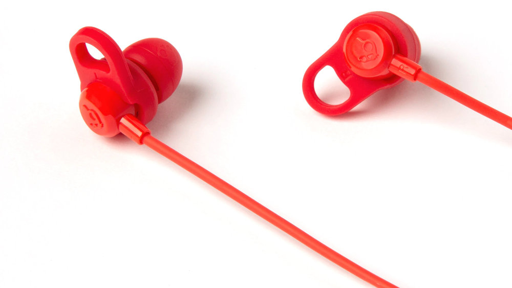 Słuchawki Dokanałowe SKULLCANDY JIB+ Czerwony - Pojemna Bateria