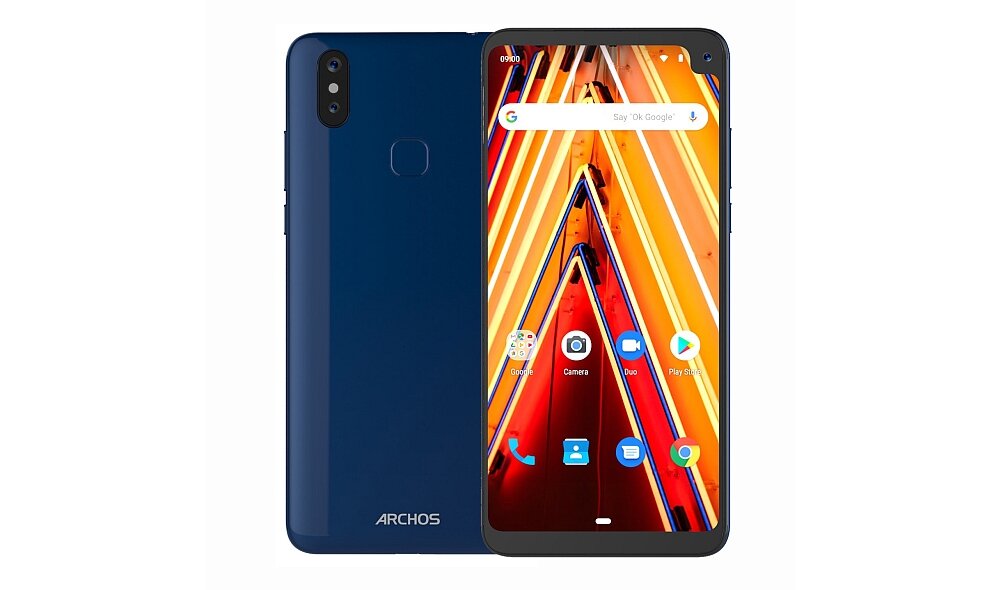Smartfon ARCHOS Oxygen 68 XL   ekran procesor bateria pamięć aparat gps 