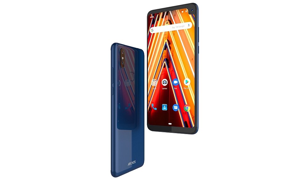 Smartfon ARCHOS Oxygen 68 XL   ekran procesor bateria pamięć aparat gps 