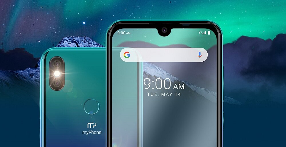 Smartfon MYPHONE Pocket Pro ekran bateria procesor pamięć ram wydajność aparat zdjęcia system