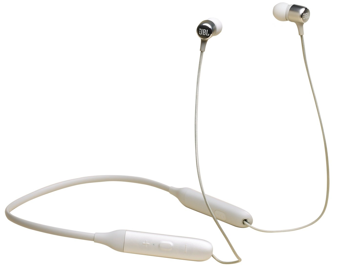 Słuchawki dokanałowe JBL Live 220BT Biały - Słuchawki dokanałowe