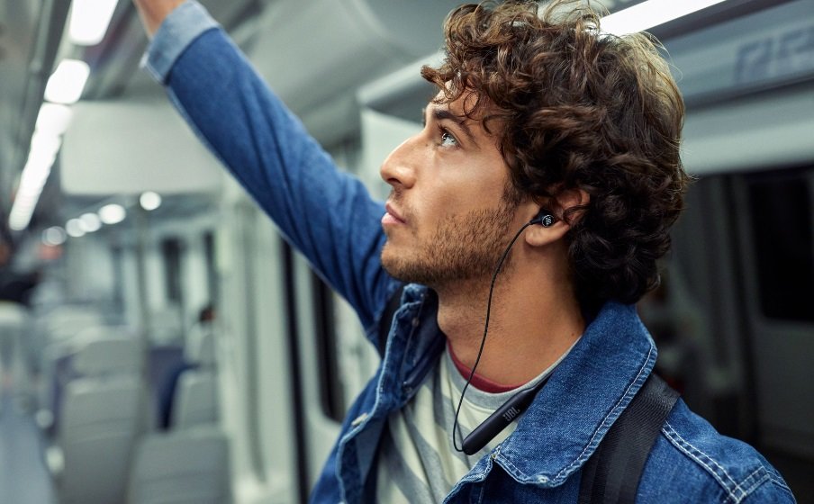 Słuchawki dokanałowe JBL Live 220BT Biały - akumulator 