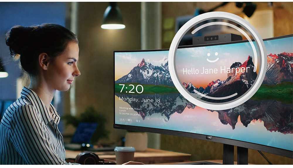 Monitor PHILIPS 241B7QUBHEB - Windows Hello