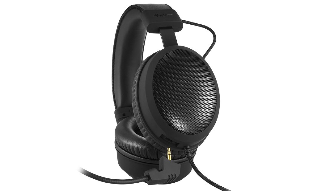 Słuchawki Sharkoon B1 - wbudowany mikrofon podświetlenie LED giętki pałąk