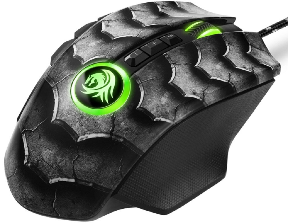 Mysz SHARKOON Drakonia II Czarny - Czujnik laserowy 