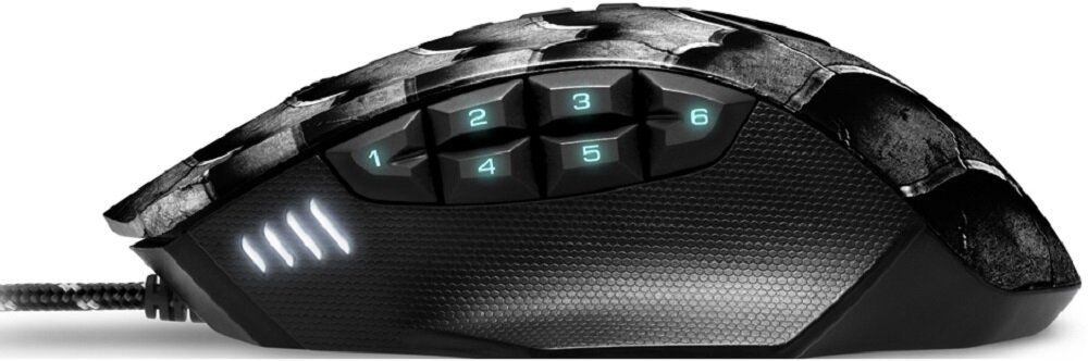 Mysz SHARKOON Drakonia II Czarny- przyciski 