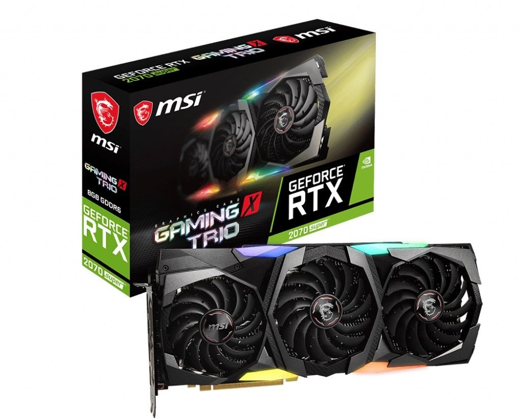 Karta graficzna MSI GeForce RTX 2070 Super Gaming X Trio 8GB - Karta graficzna