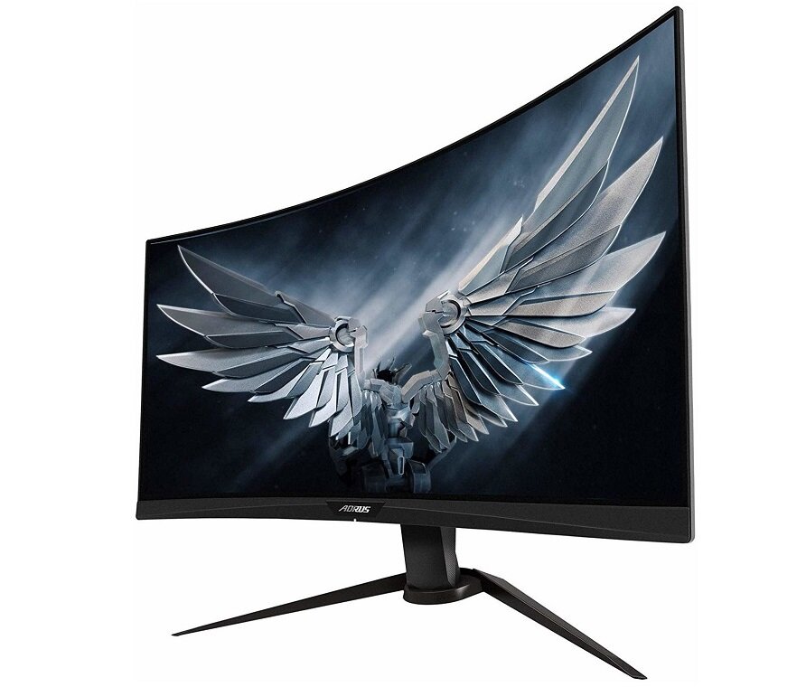 Monitor-GIGABYTE-AORUS-CV27F - rozdzielczość Full HD głębia kolorów