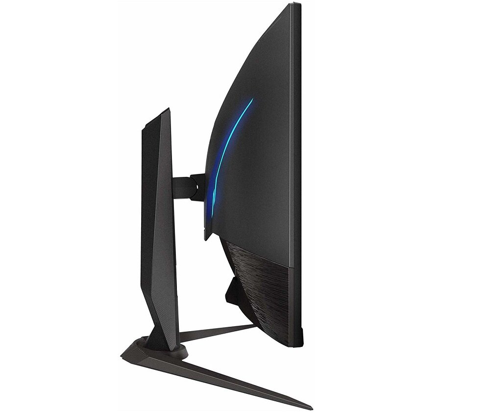 Monitor-GIGABYTE-AORUS-CV27F - ochrona oczu technologia ograniczająca migotanie obrazu funkcja redukcji niebieskiego światła