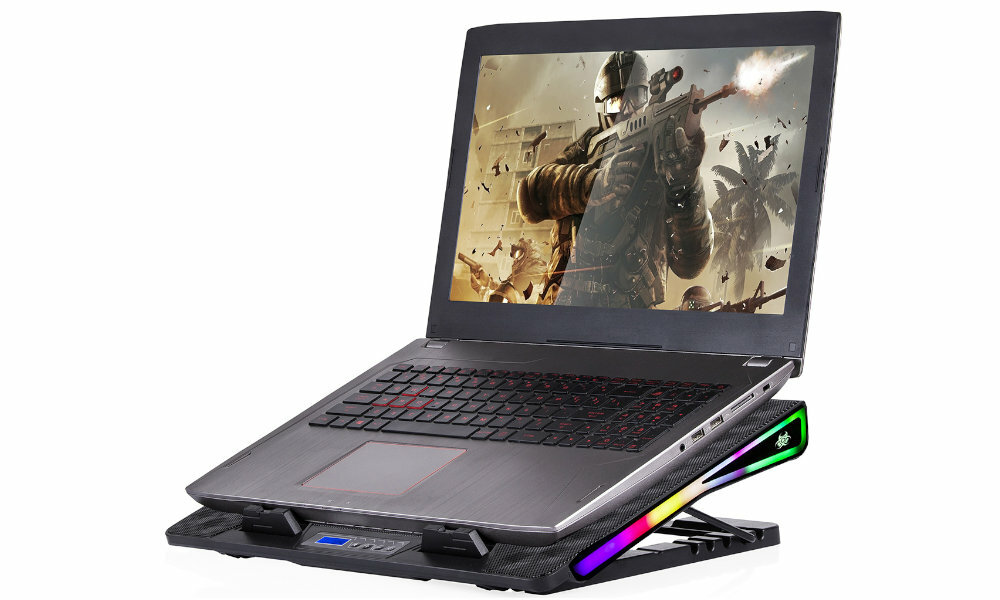 chłodząca TRACER Gamezone Wing z podświetleniem RGB LED laptop