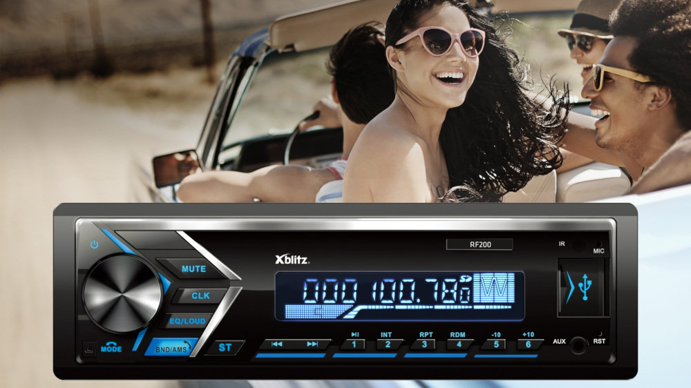 Radio Samochodowe XBLITZ RF200 - Ogólny