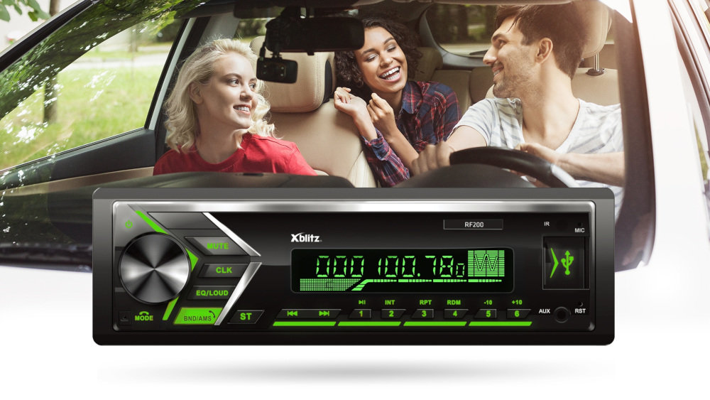Radio Samochodowe XBLITZ RF200 - Regulacja Głośności