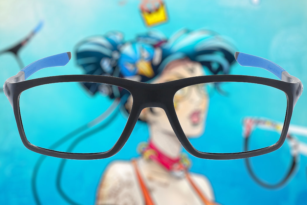 Okulary EYECOUNTER Blind Monk wygląd jakość gaming gamer pasja design jakość