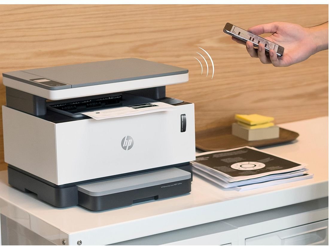 Urządzenie wielofunkcyjne HP Neverstop 1200w - HP Smart 
