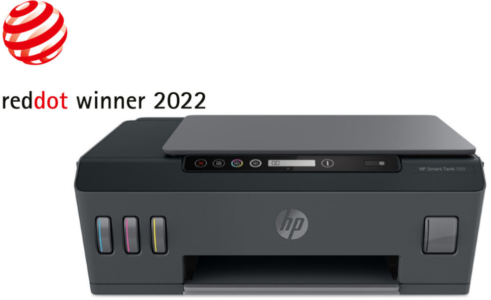Urządzenie wielofunkcyjne HP Smart Tank 500 nagroda reddot