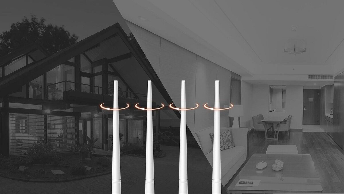 Router TENDA F6 jednopasmowy bezprzewodowy cztery zewnętrzne anteny prędkość transmisji Technologia MIMOWi-Fi Time SwitchNowy tryb repeatera WISP