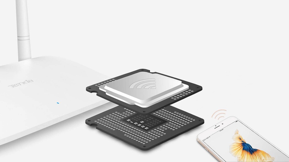 Router TENDA F6 jednopasmowy bezprzewodowy cztery zewnętrzne anteny prędkość transmisji Technologia MIMOWi-Fi Time SwitchNowy tryb repeatera WISP