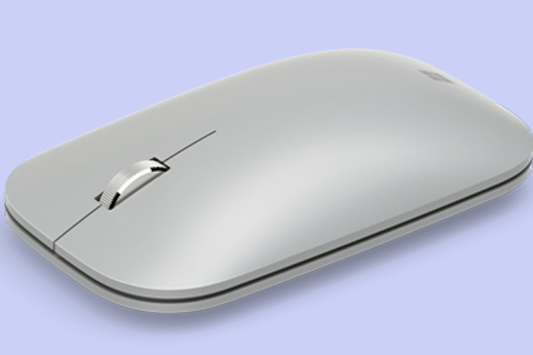 Mysz MICROSOFT Surface Mobile Mouse Platynowy wygoda uniwersalność ergonomia komfort