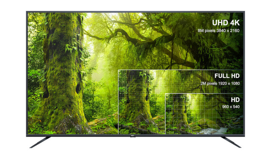 Telewizor TCL LED 75EP660X1 - Rozdzielczość 4K