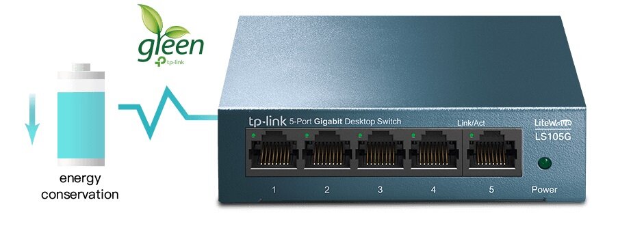 Switch TP-LINK LiteWave LS105G - Ethernet