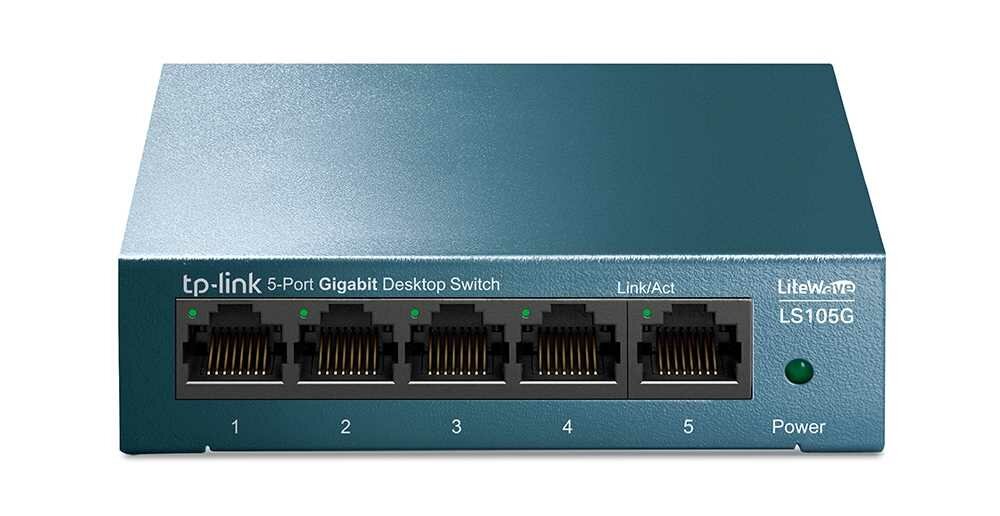 Switch TP-LINK LiteWave LS105G - metalowa obudowa