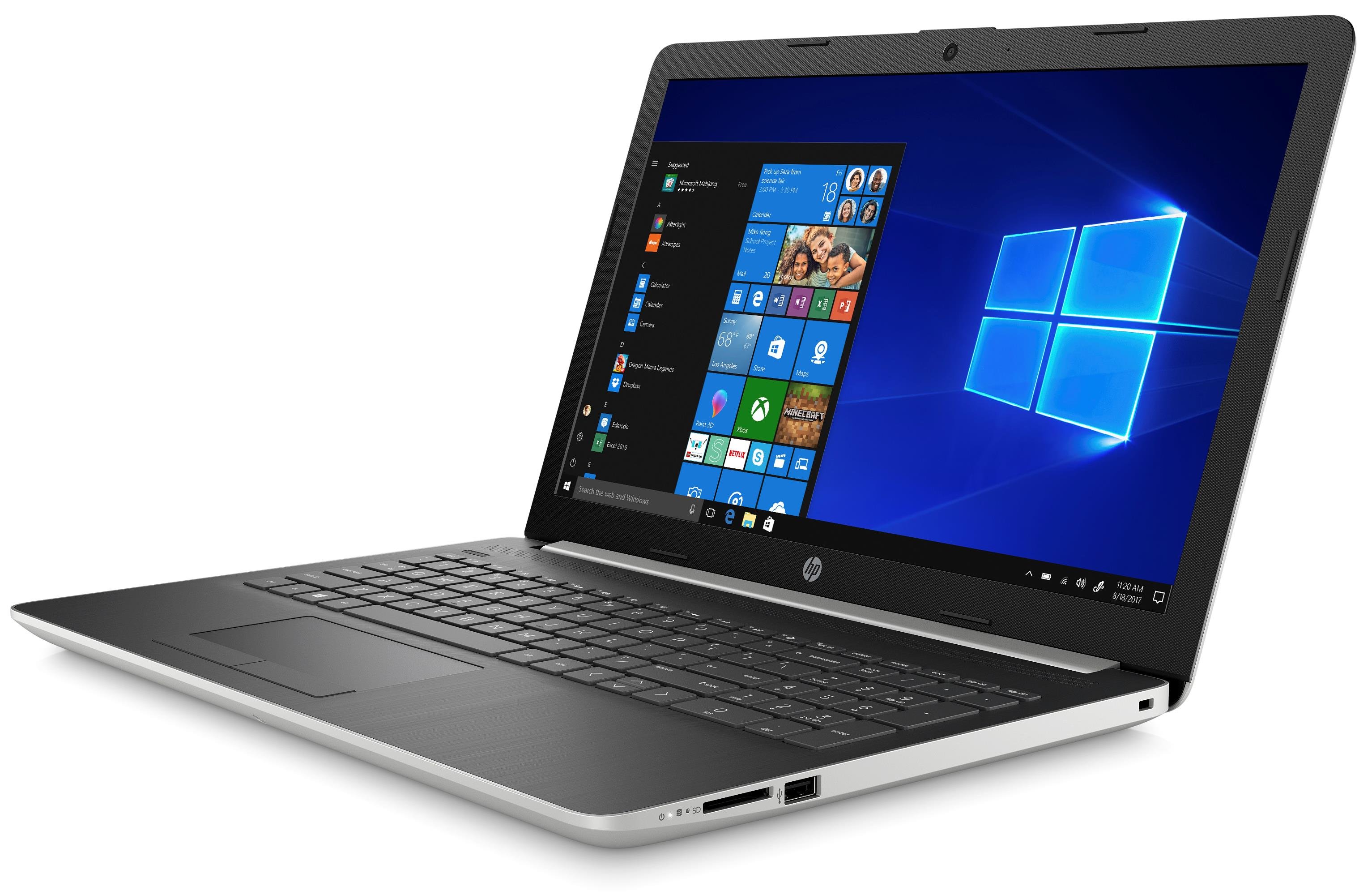 Laptop HP 15-DA1028NW - Full HD