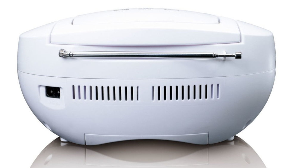 Radioodtwarzacz LENCO SCD-301 Bialo - Rozowy - Waga