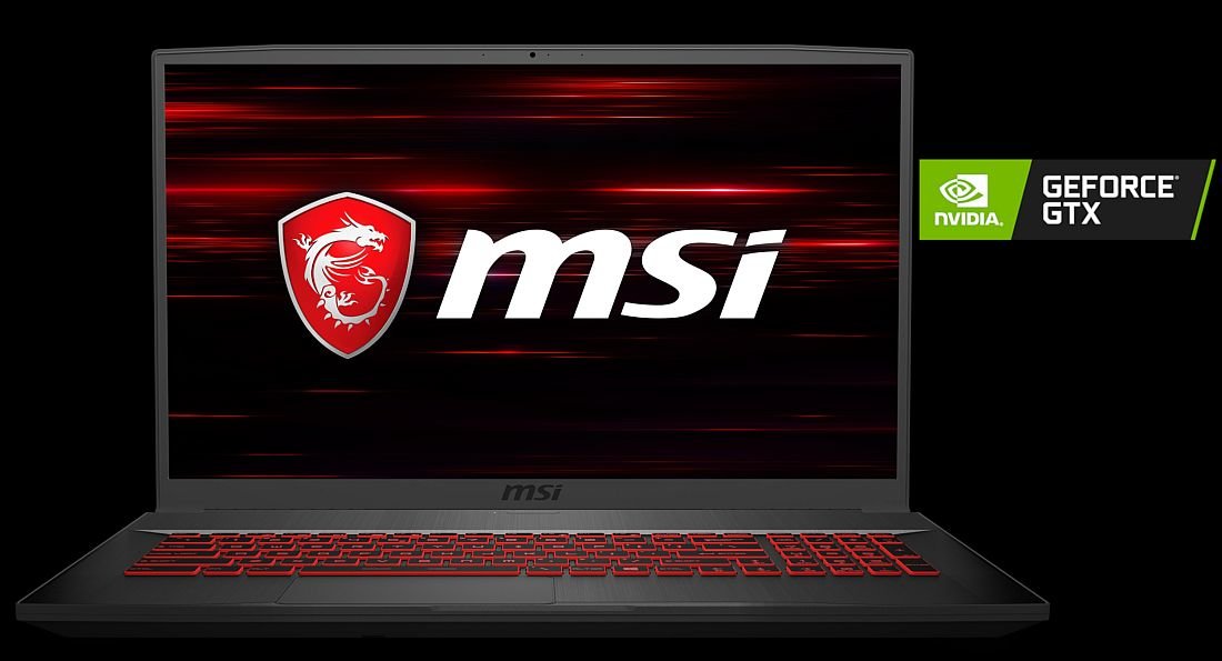 Laptop gamingowy GF75 Thin - GeForce GTX 1650