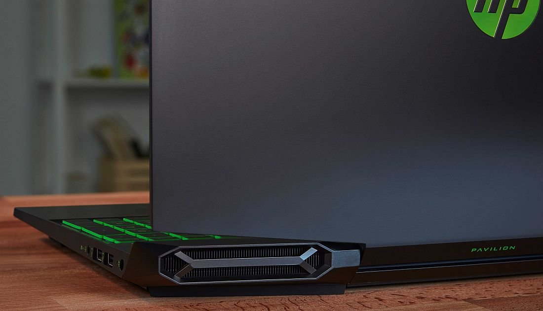 Laptop HP Gaming Pavilion 15  - chłodzenie   