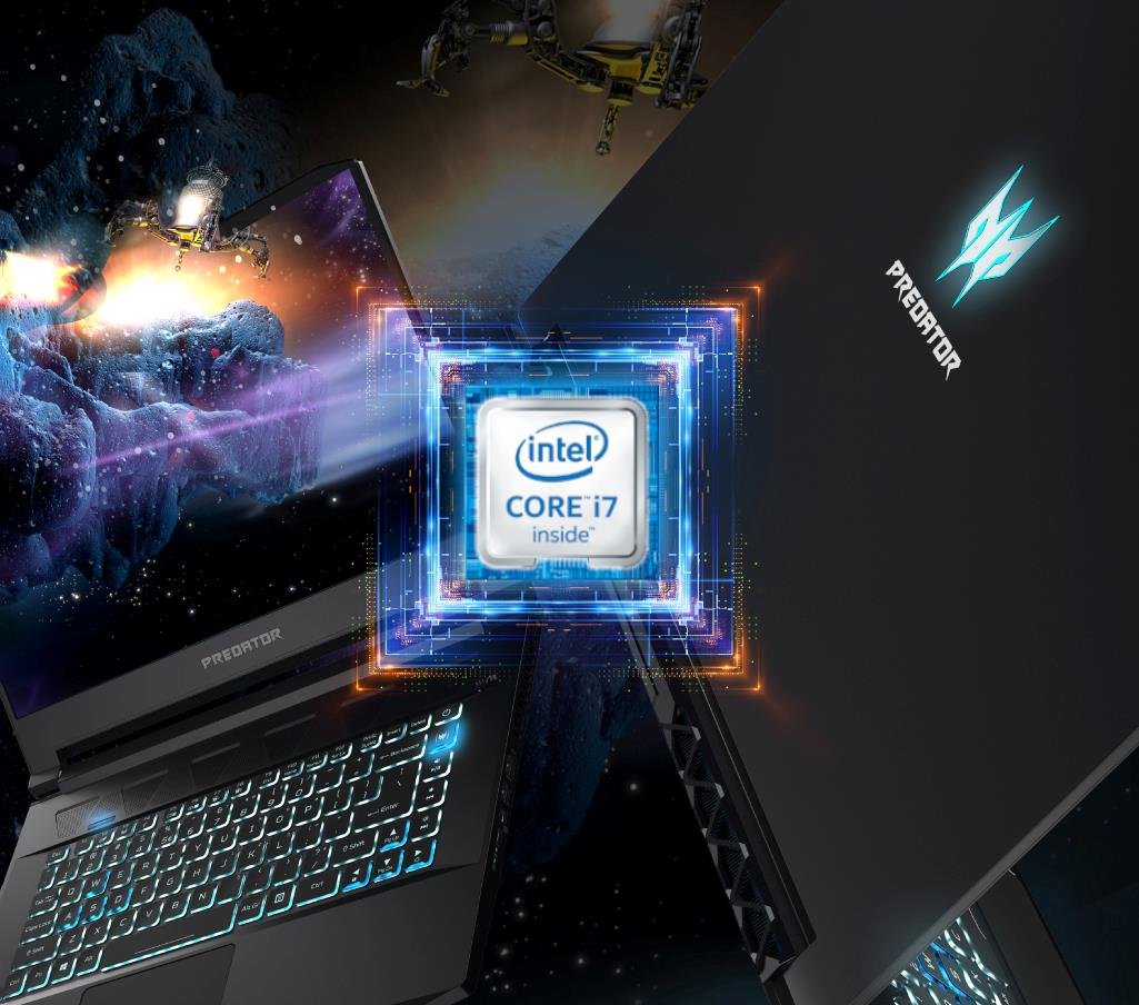 Laptop gamingowy ACER Predator Triton 500  - procesor